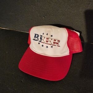 Infinity Headwear Men's Beer Snapback Cap One Size NWT